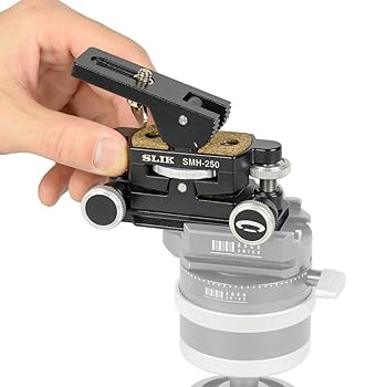 SLIK 微動雲台 マイクロモーションヘッド SMH-250 2軸式 アルミダイキャスト製 アルカスイス規格互換 206775 n5ksbvb Amazon | SLIK 微動雲台 マイクロモーションヘッド SMH-250 2軸